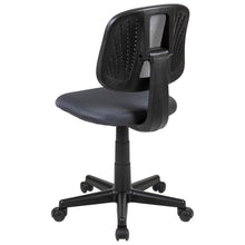 Load image into Gallery viewer, Fundamentals Mid-Back Gray Mesh Swivel Task Office Chair with Pivot Back
