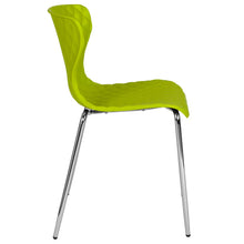 Load image into Gallery viewer, Contemporary Design Citrus Green Plastic Stack Chair