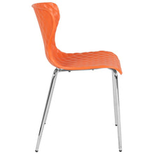 Load image into Gallery viewer, Contemporary Design Orange Plastic Stack Chair