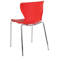 Load image into Gallery viewer, Contemporary Design Red Plastic Stack Chair