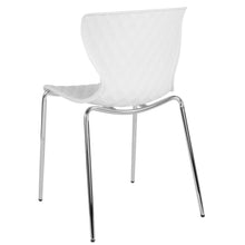 Load image into Gallery viewer, Contemporary Design White Plastic Stack Chair
