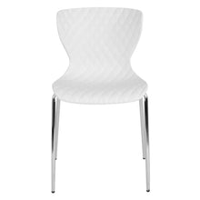 Load image into Gallery viewer, Contemporary Design White Plastic Stack Chair