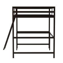 Load image into Gallery viewer, Loft Bed Frame with Desk, Full Size with Protective Guard Rails - Espresso