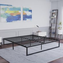 Load image into Gallery viewer, Universal 14 in Metal Platform Bed Frame - King