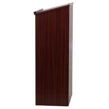 Load image into Gallery viewer, Stand-Up Wood Lectern in Mahogany