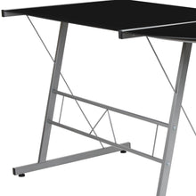 Load image into Gallery viewer, L-Shaped Desk 83.5" Computer Corner Desk, Black