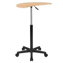 Load image into Gallery viewer, Maple Sit to Stand Mobile Laptop Computer Desk