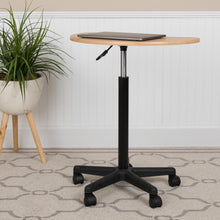 Load image into Gallery viewer, Maple Sit to Stand Mobile Laptop Computer Desk