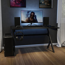Load image into Gallery viewer, Gaming Desk 45.25" x 29" Computer Table Gamer Workstation