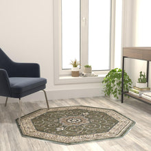 Load image into Gallery viewer, Traditional Style 5' x 5' Indoor Area Rug