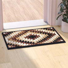 Load image into Gallery viewer, Southwestern 2' x 3' Brown Area Rug - Olefin Rug with Jute Backing