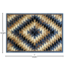 Load image into Gallery viewer, Arrowhead Motif 2' x 3' Southwestern Area Rug