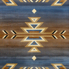 Load image into Gallery viewer, Southwestern Geometric 5' x 7' Accent Rug for Indoor Use