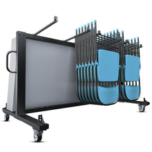 Load image into Gallery viewer, Large Mobile Folding Chair and Table Dolly Cart