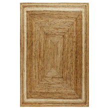 Load image into Gallery viewer, Natural Fiber Jute Area Rug 8' x 10' - Braided Jute Rug - Natural Area Rugs
