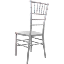 Load image into Gallery viewer, Silver Resin Chiavari Chair
