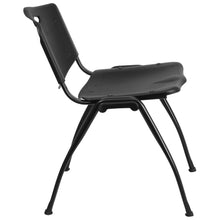 Load image into Gallery viewer, 880 lb. Capacity Black Plastic Stack Chair