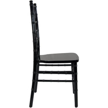 Load image into Gallery viewer, Black Wood Chiavari Chair