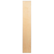 Load image into Gallery viewer, 72'' x 12'' x 12'' Birchwood Bar Top Riser with Silver Legs