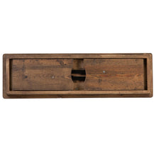 Load image into Gallery viewer, 40'' x 12'' Antique Rustic Solid Pine Folding Farm Bench
