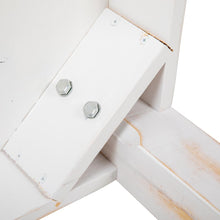 Load image into Gallery viewer, 60" x 38" Rectangular Antique Rustic White Solid Pine Farm Dining Table