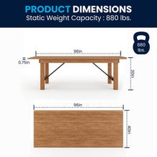 Load image into Gallery viewer, Farmhouse Dining Table