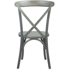 Load image into Gallery viewer, Grey X-Back Chair