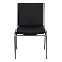 Load image into Gallery viewer, Heavy Duty Black Vinyl Stack Chair
