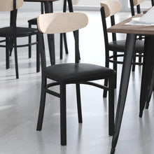 Load image into Gallery viewer, Commercial Grade Dining Chair with Solid Wood Back and Seat