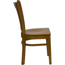 Load image into Gallery viewer, Vertical Slat Back Cherry Wood Restaurant Chair