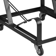 Load image into Gallery viewer, Black Steel Sled Base Stack Chair Dolly
