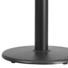 Load image into Gallery viewer, 18'' Round Restaurant Table Base with 3'' Dia. Table Height Column