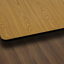Load image into Gallery viewer, 24'' x 42'' Rectangular Table Top with Natural or Walnut Reversible Laminate Top