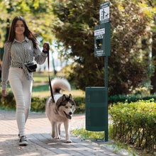 Load image into Gallery viewer, Pet Waste Lidded Trash Can