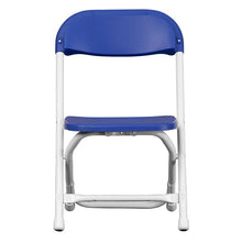 Load image into Gallery viewer, Kids Blue Plastic Folding Chair