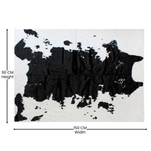 Load image into Gallery viewer, Modern 3' x 5' Faux Cowhide Print Area Rug for Indoor Use