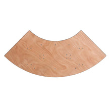 Load image into Gallery viewer, 5.5 ft. x 2 ft. Serpentine Wood Folding Banquet Table