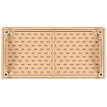 Load image into Gallery viewer, 24"W x 48"L Rectangular Natural Plastic Height Adjustable Activity Table