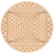 Load image into Gallery viewer, 45" Round Natural Plastic Height Adjustable Activity Table