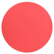 Load image into Gallery viewer, 45'' Round Red Plastic Height Adjustable Activity Table