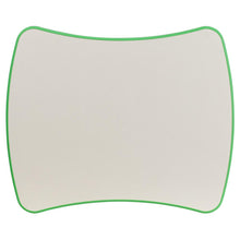 Load image into Gallery viewer, 21.875''W x 26.625''L Green Plastic Height Activity Table with Grey Top