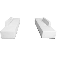 Load image into Gallery viewer, Alon Melrose White LeatherSoft Reception Configuration, 6 Pieces