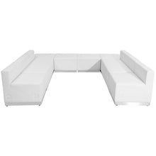 Load image into Gallery viewer, Alon Melrose White LeatherSoft Reception Configuration, 8 Pieces
