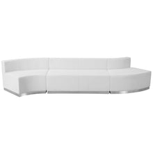 Load image into Gallery viewer, Alon Melrose White LeatherSoft Reception Configuration, 3 Pieces
