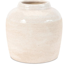 Load image into Gallery viewer, Two-Tone Stoneware Vase 6"H