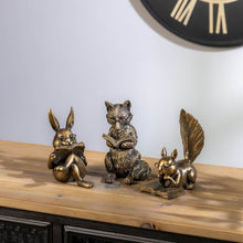 Load image into Gallery viewer, Reading Rabbit Figurine 5.25"H
