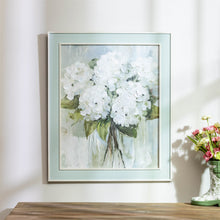 Load image into Gallery viewer, Framed Hydrangea Canvas Art 24"H