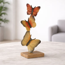 Load image into Gallery viewer, Amber Gradient Butterfly Stack (Set of 2)