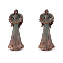 Load image into Gallery viewer, Angel Holding Leaf Bowl (Set of 2)