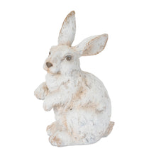 Load image into Gallery viewer, Distressed Rabbit Figurine (Set fo 2)